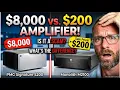 The 8 000 vs 200 Amplifier Comparison - PS vs Monolith