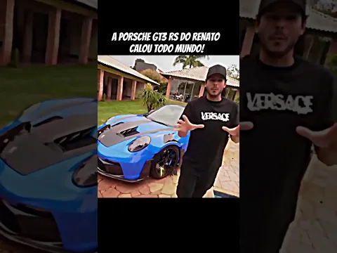 a porsche GT3-RS do Renato calou todo mundo #renatogarcia #shortsviral #edit