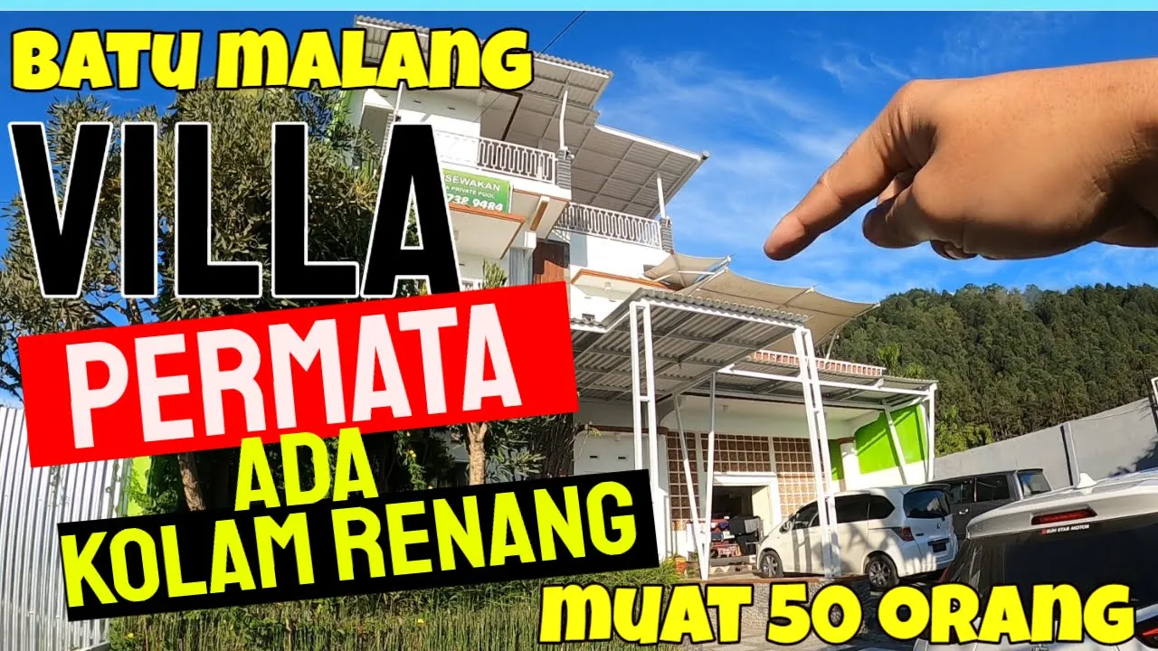 
          
          
          
            
            REVIEW PERMATA VILLA  BATU MALANG private POOL | VILLA LENGKAP COCOK BUAT KELUARGA BESAR
          
        . 