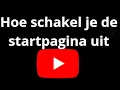 Download Lagu Hoe schakel je de YouTube-startpagina uit op Android en desktop