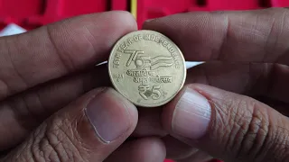 Rs 5 very Rare Nickel brass Coin 💥