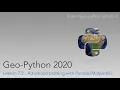 Geo-Python 2020 Lesson 7 2 - Advanced plotting with