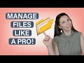 7 Top tips for managing your files with Windows file Explorer