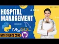 GUI Python Projects Hospital Management Project tutorial with Tkinter and Mysql