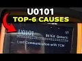 How To Fix U0101 Fault Code Lost Communication with TCM Transmission Control Module TOP-6 Causes
