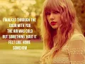 Taylor Swift- All Too Well Lyrics