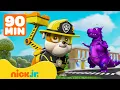 Download Lagu Paw Patrol | ¡Rubble Frena a un Gigante Robot Dinosaurio y Geniales Rescates! | Nick Jr. en Español