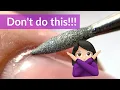 Mistakes in Dry Electric Nail File Manicure Russian Manicure