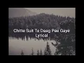 Download Lagu Chite Suit Te Daag Pe Gaye Lyrical || Geeta Zaildar | #shorts