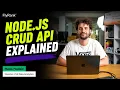 Node js CRUD API Explained and Why You Need Layered Architecture