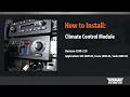 How to configure the Dorman 599-210 HVAC control module