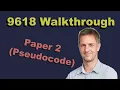 9618 - A Level