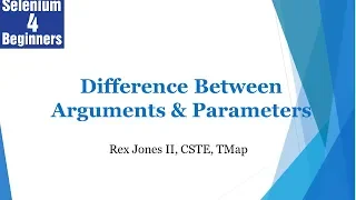 What s The Difference Between Parameters and Arguments 36