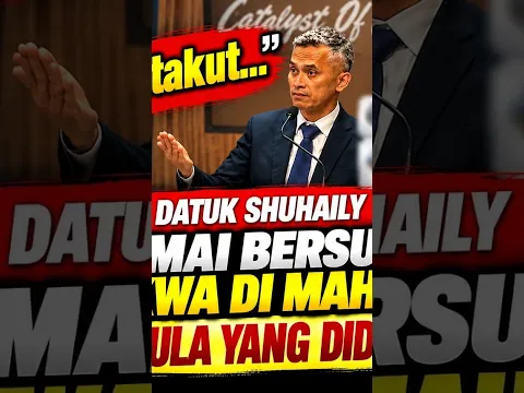 Ini Kata Kata Datuk Shuhaily Lepas Ramai Bersuara Isu Didakwa di Mahkamah Sekali Ini Pula Didedahkan