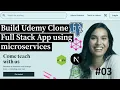 Mastering Full Stack App Development Udemy Clone Application UI Overview