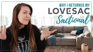Lovesac Review Is Lovesac Sactional Worth it Why I m Returning my Sactional Sofa
