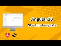 Angular 18 Starter Project with Responsive Layout Sidebar navbar free code