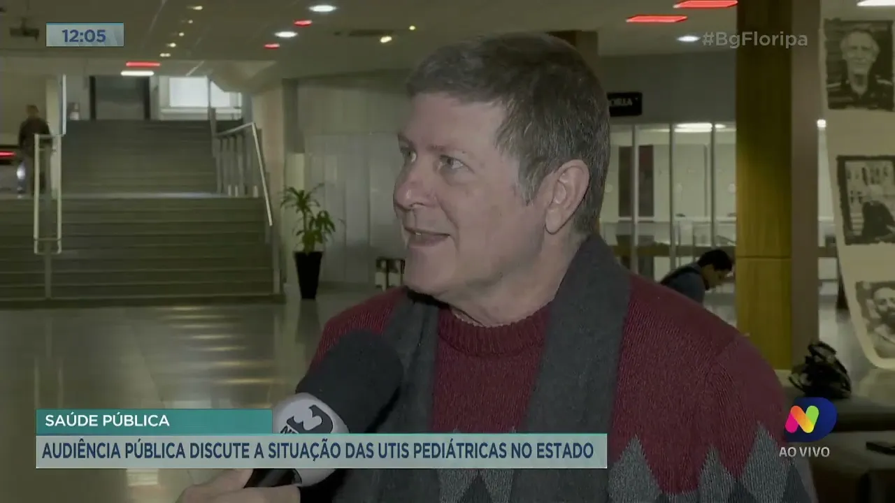 Saúde pública: audiência pública discute a situação das UTIS Pediátricas em SC