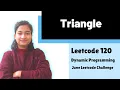 Triangle Leetcode 120 Dynamic Programming