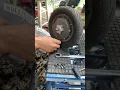How to replace a rear tube tire on a GoTrax G4 scooter part 1