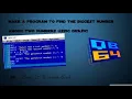 Make a program to find the biggest number using QBASIC