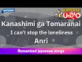 Kanashimi ga Tomaranai (I can't stop the loneliness) – Anri (Romaji Karaoke with guide)