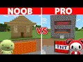 Download Lagu Minecraft NOOB vs PRO: PRANK HOUSE BUILD CHALLENGE