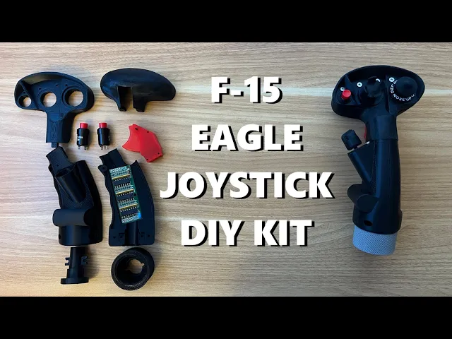 F-15 EAGLE JOYSTICK GRIP BY THESIMNET video thumbnail