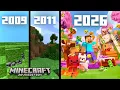 History of Minecraft Java Edition Every Update Up To 26 1 Tiny Takeover