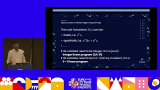 From Algorithms to Agendas A Beginner s Guide to Integer Programming Florian Wilhelm