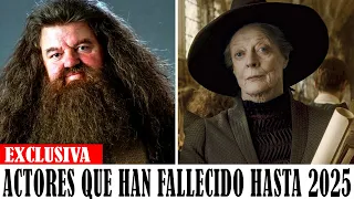 20 Actores De Harry Potter Que Tristemente Murieron
