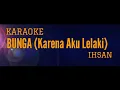 Download Lagu Ihsan - Bunga (Karena Aku Lelaki) Karaoke Version