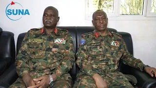 الفريق أول الركن ياسر العطا يتفقد شرطة الاحتياطي المركزي 