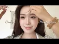 Daily Peach Glow Korean Inspired Makeup Look Easy Beginner Friendly by