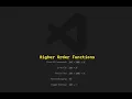 Flutter Learning higher order functions