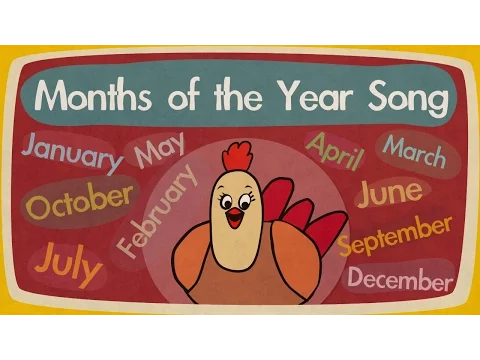 Download MP3 Months of the Year Song | Die Monate auf Englisch zum Mitsingen | The Singing Walrus