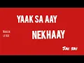 Vj sai sai lyrics