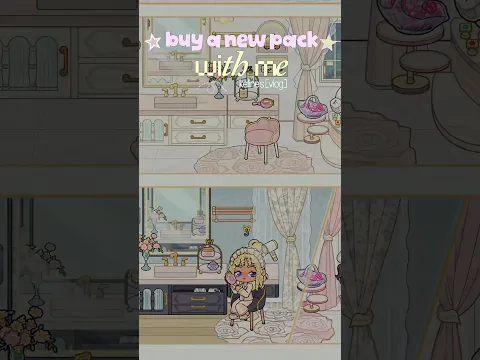buy a new cute packs #awliapii #avatarworld #gameworld