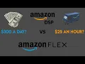 Life as an Amazon Flex Driver vs Amazon DSP Driver