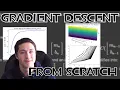 Implementing Gradient Descent From Scratch in 4 mins with Python