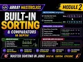 Java Built-in Sorting Arrays sort Collections sort Comparator ArrayList DSA Course