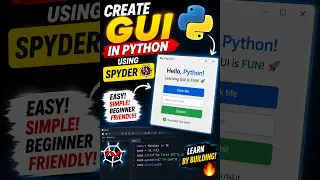 I Made Python Do THIS GUI in 60 Seconds