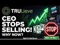 Trulieve CEO STOPS Stock Sales What Does She Know