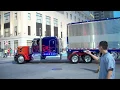 Download Lagu Transformers 3 Detroit Set Autobots drive off, Optimus Prime, BumbleBee, Ratchet, Ferrari, Corvette
