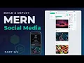 MERN Stack Social Media with Chat using MongoDB ExpressJS NodeJS ReactJS JWT Tutorial - Part 2 of 4