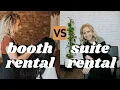 Hair Stylists Booth Rental or 1000 Month Suite See how I made the decision