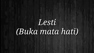 video lirik lesti buka mata hati 