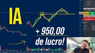 Fazendo Day Trade com IA em 2026 - Lucro de 950 REAIS