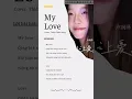 My Love - Cover: Thiên Thiên Lũng