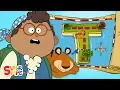 Alphabet Cartoon - A Terrific Adventure on T Island with the ABC Pirates
